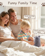 Load image into Gallery viewer, Ayeboovi Talking Hamster Repeats What You Say, Interactive Toy for 2 3 4 5 Year Old Girls Boys - Light Gray - Image 3