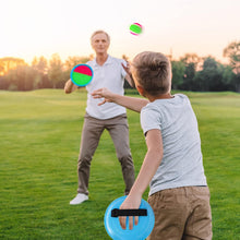 Load image into Gallery viewer, Toss and Catch Ball Set Outdoor Games for Kids Toys Yard Games Beach Pool Toys with 12 Paddles 8 Balls for 3 4 5 6 7 8 + Year Old Boys Girls Toys Gifts - Image 3