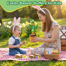 Load image into Gallery viewer, Ayeboovi Dancing Talking Cactus Baby Toys Interactive Toy Repeating Records What You Say Volume Adjustable Singing Cactus Toddler Games with 120 Songs Easter Basket Stuffers for Kids - Image 2