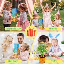 Load image into Gallery viewer, Ayeboovi Dancing Talking Cactus Baby Toy, Mimicking Recording Toy Repeats What You Say (Volume Adjustable Flowering Cactus) - Image 7