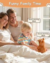 Load image into Gallery viewer, Ayeboovi Toddler Toys Talking Hamster Repeats What You Say, Stuffed Animals Interactive Learning Autism Toy - Brown - Image 4
