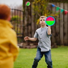 Load image into Gallery viewer, Ayeboovi Sticky Toss and Catch Ball Set Kids Toys Outdoor Toys Yard Games Camping Games for Kids with 4 Paddles and 8 Balls - Image 5
