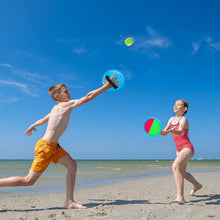 Load image into Gallery viewer, Ayeboovi Toss and Catch Ball Set Outdoor Games for Kids Toys Yard Games Beach Pool Toys with 10 Paddles 7 Balls for 3 4 5 6 7 8 + Year Old Boys Girls Toys Gifts - Image 7
