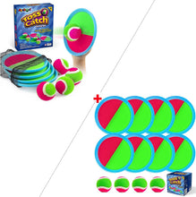 Load image into Gallery viewer, Toss and Catch Ball Set Outdoor Games for Kids Toys Yard Games Beach Pool Toys with 12 Paddles 8 Balls for 3 4 5 6 7 8 + Year Old Boys Girls Toys Gifts
