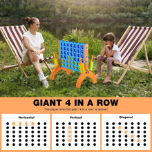 Load image into Gallery viewer, Ayeboovi Giant 4-in-A-Row, Jumbo 4-to-Score Yard Game for Kids and Adults Indoor Outdoor Party Family Connect Games Set with Quick Release Slider &amp; Carrying Bag - Image 2
