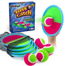 Load image into Gallery viewer, Ayeboovi Toss and Catch Ball Game Outdoor Toys for Kids Yard Games Beach Toys Outside Games for 3 4 5 6 7 8 9 10 Year Old Boys Girls (Upgraded)
