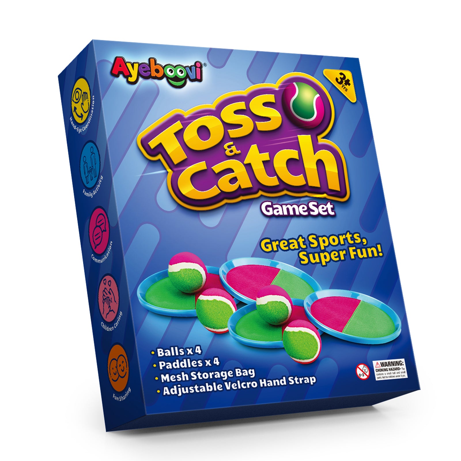 Toss and Catch Ball Game Outdoor Game for Kids Backyard Games Beach Ga –  Ayeboovi