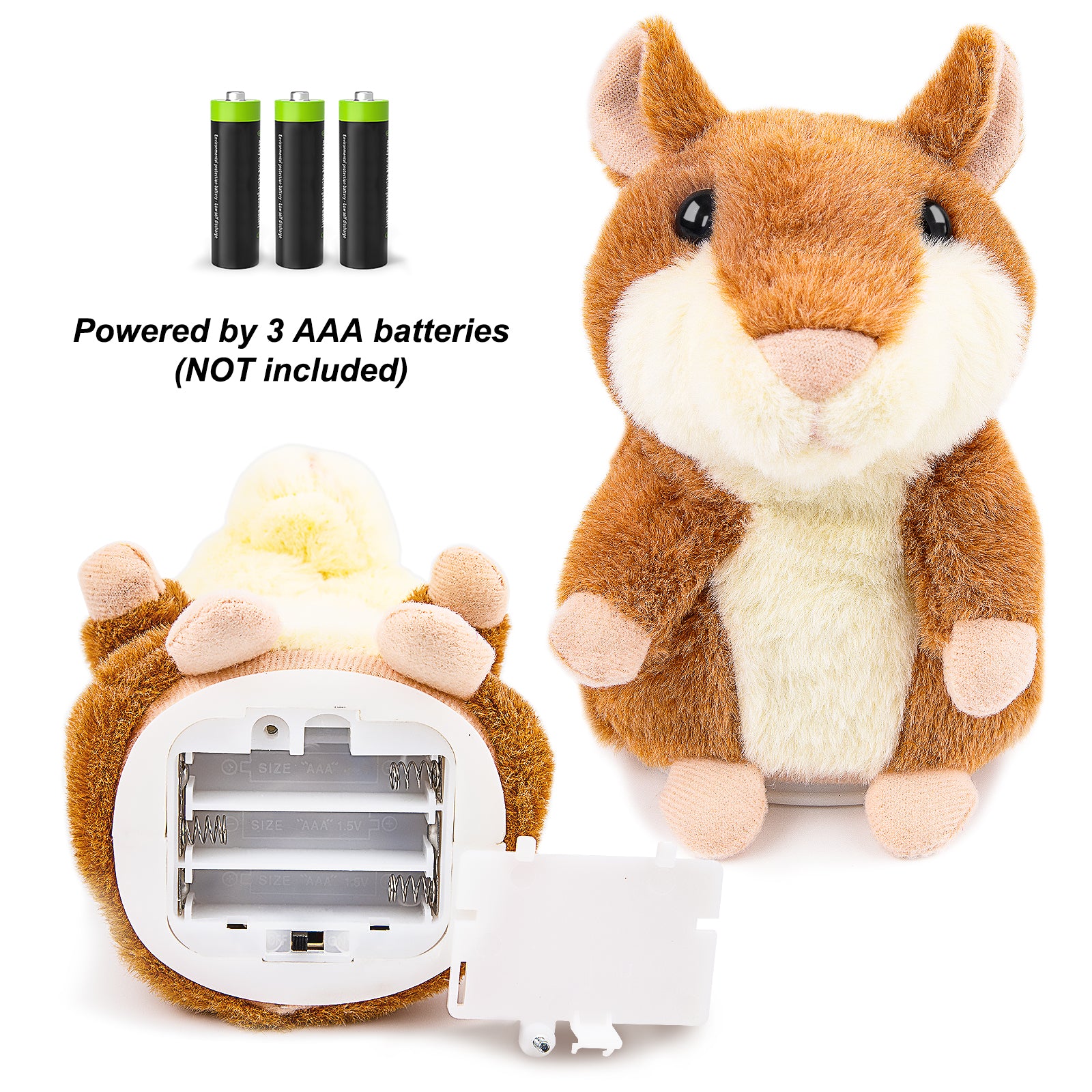 Ayeboovi Toddler Toys Talking Hamster Repeats What You Say Ayeboovi Toddler Toys Talking Hamster Repeats What You Say